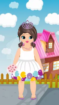 Little Bride Dress Up Game Screen Shot 7