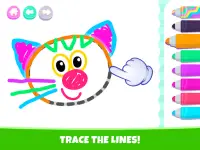 Pets Drawing for Kids and Toddlers games Preschool Screen Shot 17