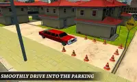 3D Limo Auto Parkplatz Screen Shot 0
