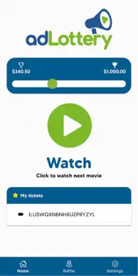 adLottery - Watch ads to win money. Screen Shot 3