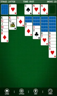 Solitaire Klondike : 1 million of stages Screen Shot 2