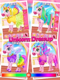 Girl Games: Unicorn & Princess Screen Shot 5