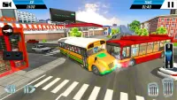 Paaralan bus paghahakot Drayber 2019 - Bus Driver Screen Shot 4