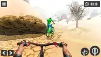 MTB Cuesta abajo: Juego de Bicicleta de Montaña Screen Shot 4