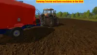 Tracteur agricole lourd chariot Cargo Simulation Screen Shot 1