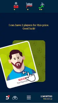 Soccer Kings - Football Team Manager Game Screen Shot 2