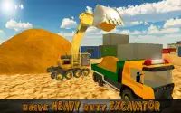 Heavy Excavator Truck Sim 3D Screen Shot 5