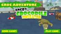 Angry Crocodile Simulator 3D Screen Shot 0