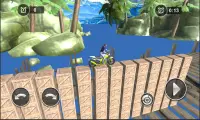 Motocross Beach Jumping Bike Stunt 3D Screen Shot 1