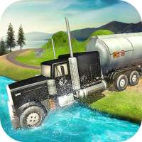 Oil Tanker Truck Driving Simulator: Hill Transport