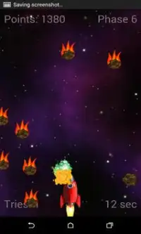 Asteroid Dash Free Screen Shot 2