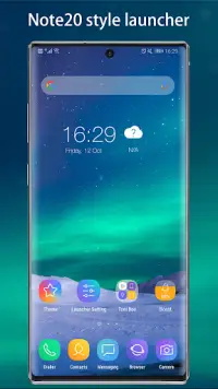 Cool Note20 Launcher Galaxy UI Screen Shot 1