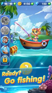 Cat Fishing—Silly Cat Game Screen Shot 0