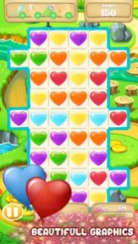 Love Happy: Match Three Free Screen Shot 3