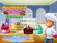 kit per la torta di cosmetici: fabbrica di cupcake Screen Shot 0