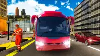 Highway Bus Drive Simulator Screen Shot 1