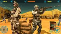 軍の最前線のヒーローの呼び出し：武器の攻撃ゲーム Screen Shot 1