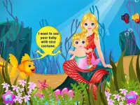 Mermaid Geburt Baby-Spiele Screen Shot 3