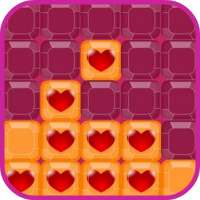 block puzzle-love jewel