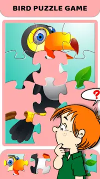 Birds Puzzle Game:- Jigsaw Puzzle & Shape Game Screen Shot 3
