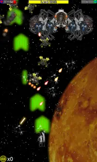 Oorlog ruimteschepen spel Screen Shot 2
