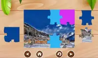 Kid Jigsaw Puzzle: Wide Winter Screen Shot 5