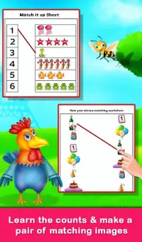 Educational Matching the Objects - Memory Game Screen Shot 1