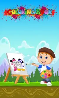 Mickey Coloring Books Mouse Screen Shot 3