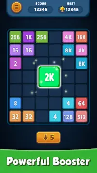 Merge Block: 2048 Puzzle Screen Shot 4