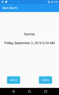 Sun Alarm Screen Shot 7