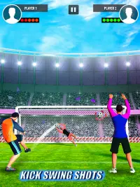 サッカーストライクサッカーヒーロー - 無料サッカーゲーム Screen Shot 2
