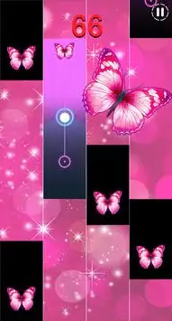 Cute Butterfly Piano Tiles Screen Shot 1