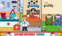 Pretend Hospital Doctor Care Games : My Life Town Screen Shot 0
