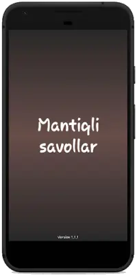 Mantiqli savollar 2021 Screen Shot 0
