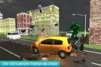 Flying Robot MotorBike Hero Screen Shot 3