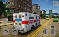 resgate cidade ambulância robô transform Screen Shot 9
