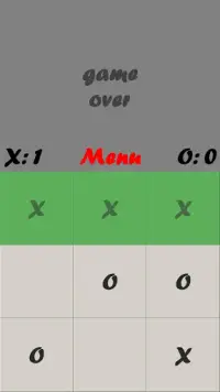 Fast Tic Tac Toe Configurable Screen Shot 0