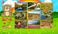 Puzzles pour enfants : nature Screen Shot 1