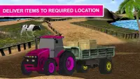 Pink Girl Farm Truck Driver Screen Shot 3