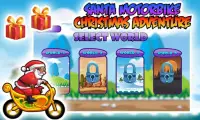 Santa Motorbike Christmas Adventure Screen Shot 1