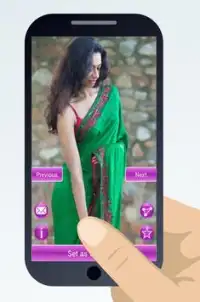 vestidos sari indio Screen Shot 2