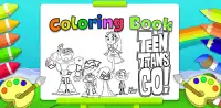 Coloring Titans Cartoon Go Screen Shot 1