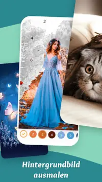 Malen nach Zahlen - Malspiele Screen Shot 4