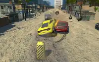 Impossible chained cars crash: 3D break chain game Screen Shot 1