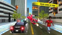 Super City Rope Hero - Real Gangster Crime Game Screen Shot 1