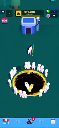 Crowd eater: Black hole game Screen Shot 7