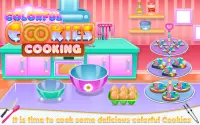 Colorful Cookies Cooking Screen Shot 1