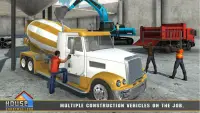 House Construction Truck Game Screen Shot 1