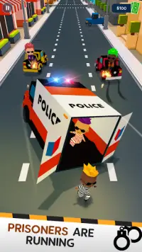 Симулятор вождения полицейской Screen Shot 1