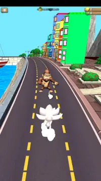Subway Soni Blue Hedgehog Dash - Endless Run Game Screen Shot 4